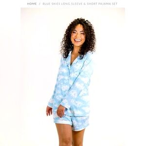 IMS Blue Cloud Pajama by Mallory Ervin